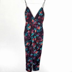 Lovers + Friends floral spaghetti strap romper